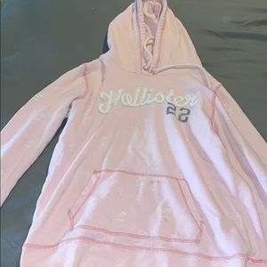 Pink hoodie